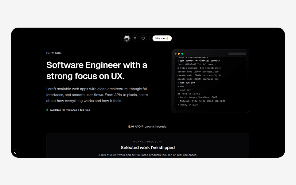 Personal Portfolio Website